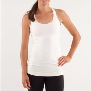 Lululemon cool racerback - polar cream | size: 4